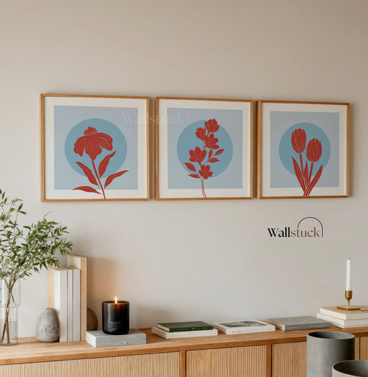 FLORAL FANTASY (set of 3)