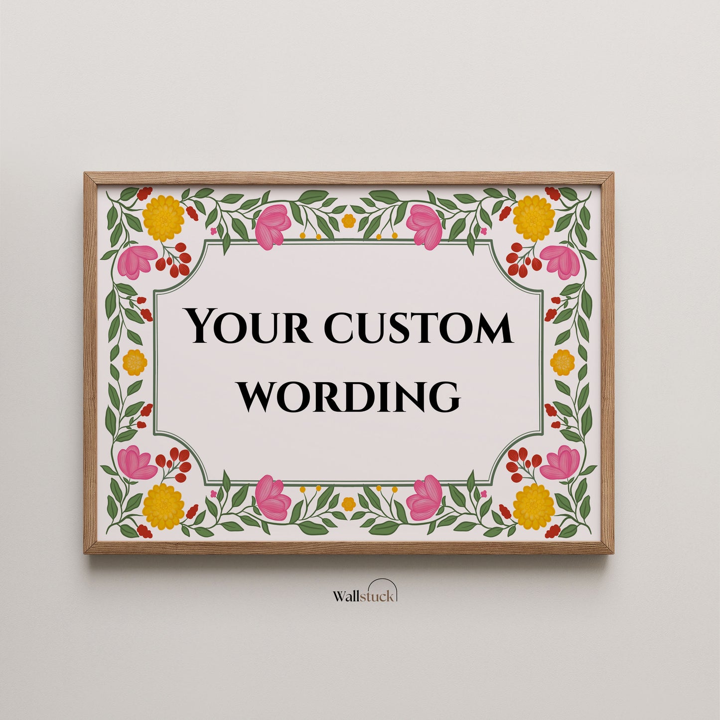 NAME / WELCOME BOARD