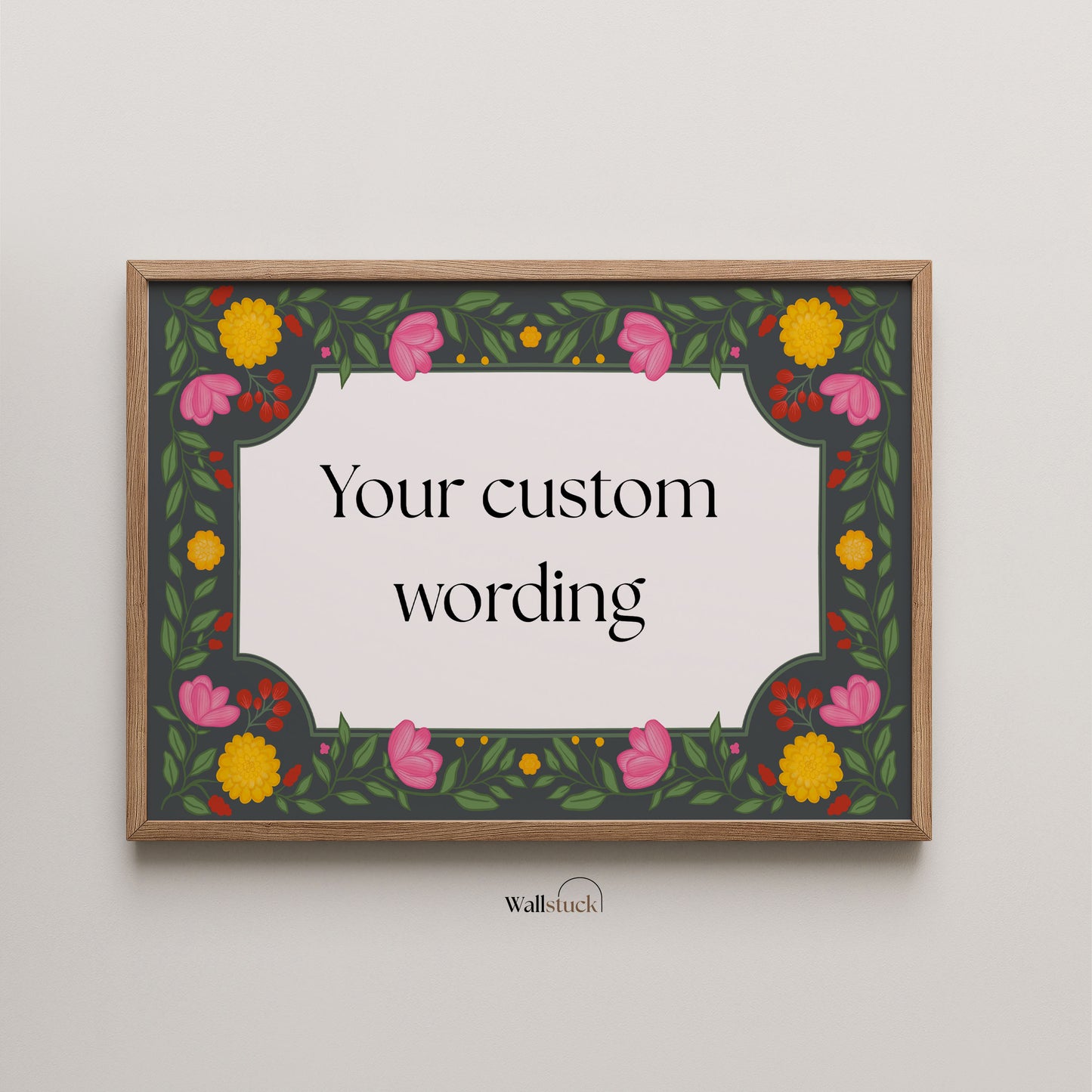 NAME / WELCOME BOARD