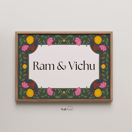 NAME / WELCOME BOARD