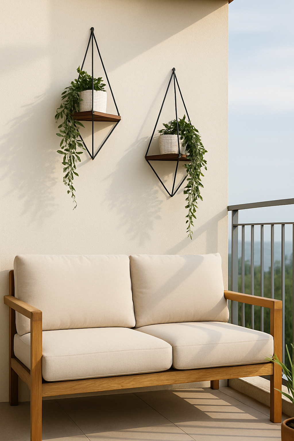 VÉRTA - Geometric planter (set of 2)
