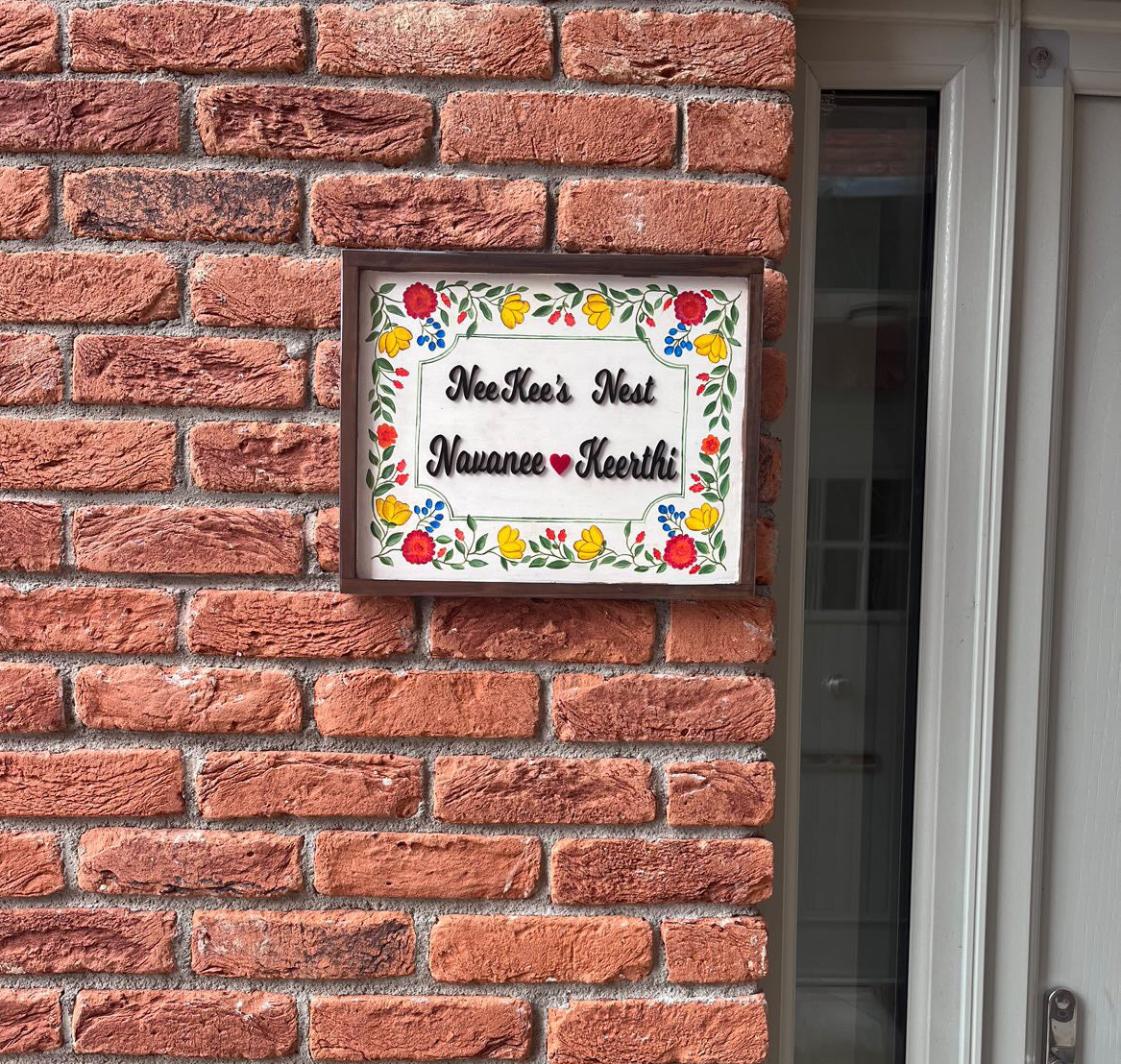 Handpainted Name board